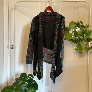 Dolce Cabo patchwork cardigan - size medium